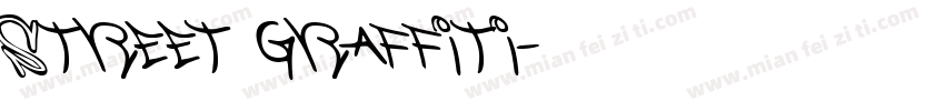 Street graffiti字体转换